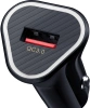 Автомобильное зар./устр. Buro BUCL1 18W 3A (QC) USB-A универсальное черный (BUCL18P100BK)