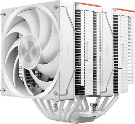 Устройство охлаждения(кулер) PcCooler RZ620 Soc-AM5/AM4/1151/1200/2066/1700 белый 4-pin 28-32dB Al+Cu 270W Ret (RZ620-WHNWNX-GL)