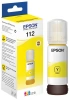 Картридж струйный Epson 112 C13T06C44A желтый (6000стр.) (70мл) для Epson L11160/L15150/L15160/L6490/L6550/M15140