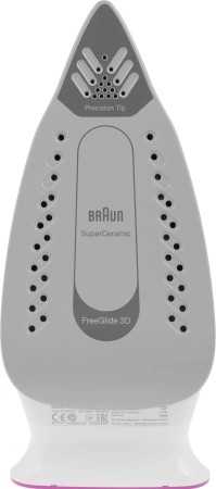 Утюг Braun SI3030PU 2300Вт розовый/белый
