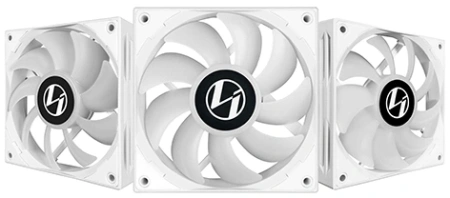 Вентилятор для корпуса Lian-Li ST120 ARGB 120х120x25 белый 4-pin 32.0дБ (упак.:3шт) (G99.12ST3W.00) Ret
