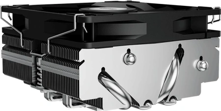 Устройство охлаждения(кулер) PcCooler RC400-53 Soc-AM5/AM4/1200/1700/1851 серебристый/черный 4-pin 31.2dB Al+Cu 130W Ret (RC400-XXNWXX-GL)