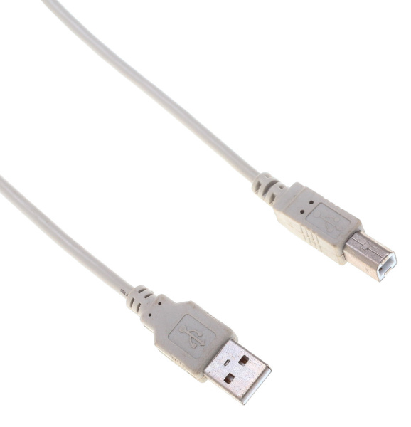 Кабель Buro BHP RET USB_BM30 USB A(m) USB B(m) 3м серый блистер