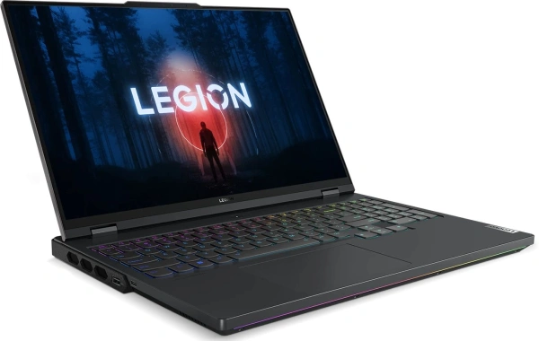 Ноутбук Lenovo Legion Pro 5 16ARX8 Ryzen 5 7645HX 16Gb SSD1Tb NVIDIA GeForce RTX4050 6Gb 16" IPS WQXGA (2560x1600) noOS dk.grey WiFi BT Cam (82WM00FWRK)