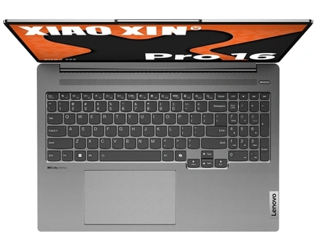 Ноутбук Lenovo Xiaoxin Pro16 IAH7 Core i7 12700H 16Gb SSD512Gb Intel Iris Xe graphics 16" IPS 2.5K (2560x1600) Windows 11 trial (для ознакомления) Home grey WiFi BT Cam (1746613)