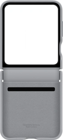 Чехол (клип-кейс) Samsung для Samsung Galaxy Z Flip6 Kindsuit Case Flip 6 (F741) серый (EF-VF741PJEGRU)