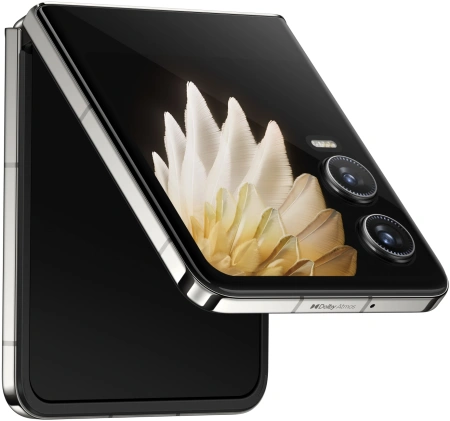 Смартфон Tecno AE11 Phantom V Flip2 5G 256Gb 8Gb серый раскладной 3G 4G 2Sim 6.9" 1080x2640 Android 14 50Mpix 802.11 a/b/g/n/ac/ax NFC GPS GSM900/1800 GSM1900 TouchSc Protect FM A-GPS