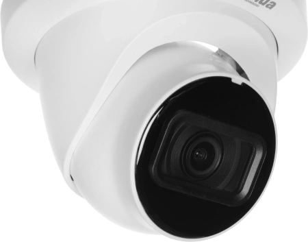 Камера видеонаблюдения аналоговая Dahua DH-HAC-HDW1231TLMQP-A-0280B 2.8-2.8мм HD-CVI HD-TVI цв. корп.:белый