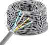Кабель сетевой Buro UTP 4 пары cat5E solid 0.45мм Cu 305м серый