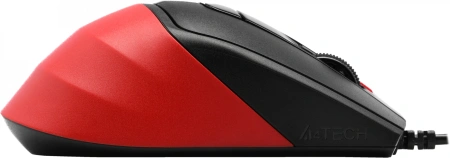 Мышь A4Tech Fstyler FM45S Air красный/черный оптическая (2400dpi) silent USB (7but)
