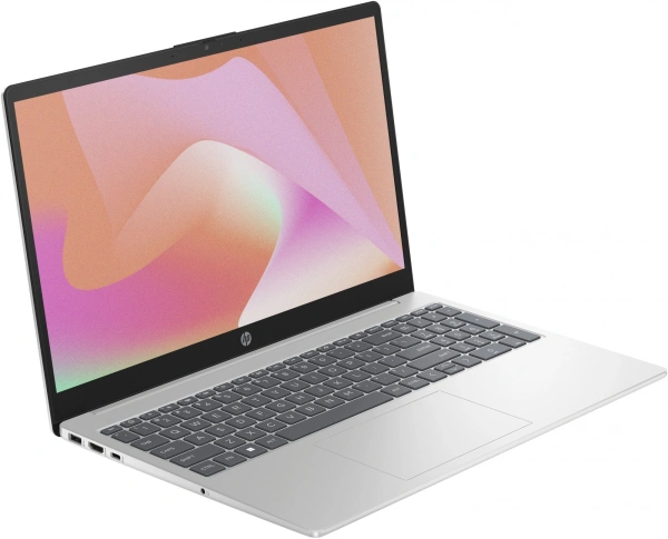 Ноутбук HP 15-fd0355nia Core i5 1334U 16Gb SSD512Gb Intel Iris Xe graphics 15.6" IPS FHD (1920x1080) Free DOS silver WiFi BT Cam (9Q341EA)
