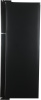 Холодильник Hitachi R-VG660PUC7-1 GBK 2-хкамерн. черный стекло инвертер