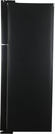 Холодильник Hitachi R-VG660PUC7-1 GBK 2-хкамерн. черный стекло инвертер