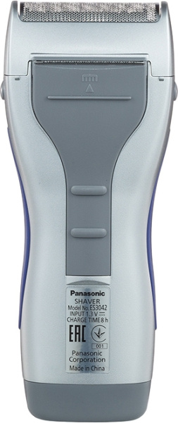 Бритва сетчатая Panasonic ES3042 реж.эл.:1 питан.:аккум. серебристый/синий
