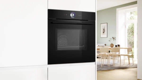 Духовой шкаф Электрический Bosch HMG976RB1S черный