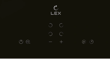 Варочная поверхность Lex EVH 640B BL черный