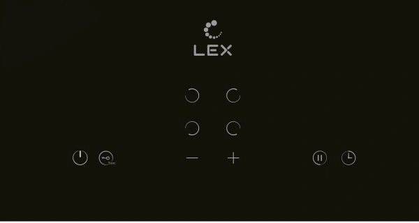 Варочная поверхность Lex EVH 640B BL черный