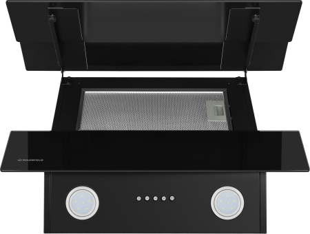 Вытяжка каминная Maunfeld Cascada Push 60 черный управление: кнопочное (1 мотор)