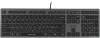 Клавиатура A4Tech Fstyler FX60H серый USB slim LED (FX60H GREY/WHITE)