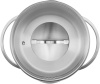 Кастрюля Polaris Solid-20C 3.5л. d=20см (с крышкой) серебристый (15132)