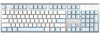 Клавиатура A4Tech Fstyler FS100 Neon механическая синий/белый USB for gamer LED (FS100)