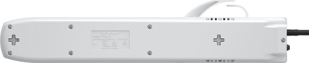 Сетевой фильтр Pilot Pro USB 1.8м (6 розеток) серый (коробка)