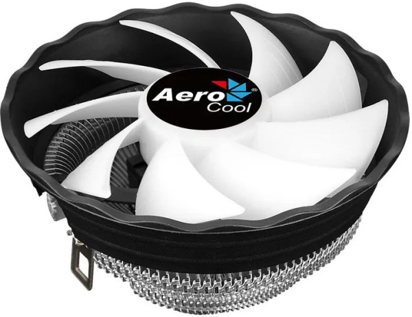 Устройство охлаждения(кулер) Aerocool Air Frost Plus Soc-AM5/AM4/1151/1200/1700 3-pin 24dB Al 110W 360gr LED Ret