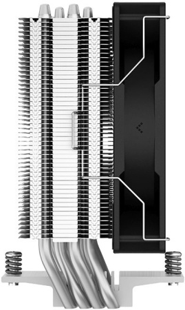 Устройство охлаждения(кулер) Deepcool AG400 LED Soc-AM5/AM4/1151/1200/1700 4-pin 18-32dB Al+Cu 130W 614gr LED Ret