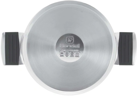 Кастрюля Rondell Normanne RDS-1814 5.1л. d=24см (с крышкой) стальной