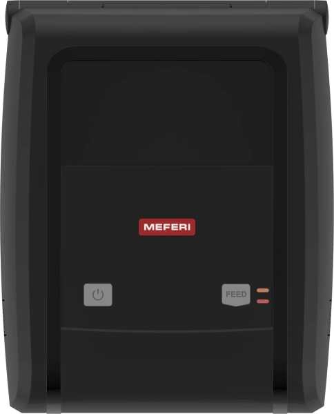 Термопринтер Meferi MP4000D (MP4000D-TR2P111W0B1) 203dpi 152мм/с/USB/RS232/Eth/BT для печ.накл. черный