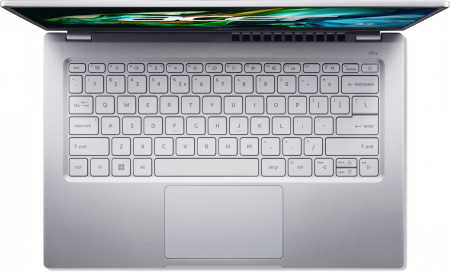Ноутбук Acer Swift Go 14 SFG14-41-R2U2 Ryzen 5 7530U 16Gb SSD512Gb AMD Radeon 14" IPS FHD (1920x1080) Windows 11 Home silver WiFi BT Cam (NX.KG3CD.003)