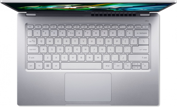 Ноутбук Acer Swift Go 14 SFG14-41-R2U2 Ryzen 5 7530U 16Gb SSD512Gb AMD Radeon 14" IPS FHD (1920x1080) Windows 11 Home silver WiFi BT Cam (NX.KG3CD.003)