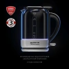 Чайник электрический Polaris PWK 1753CGL 1.5л. 1950Вт белый/черный корпус: стекло/пластик