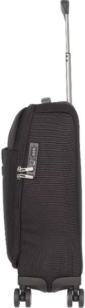 Чемодан Piquadro BRIEF2 (BV4343BR2/N) 40x55x20см 28.1л. 2.69кг. ткань/кожа черный