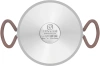 Кастрюля Rondell Etery RDS-1600 5.1л. d=24см (с крышкой) стальной