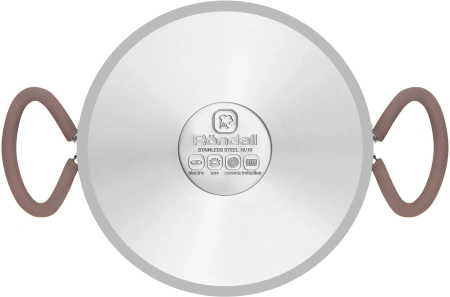 Кастрюля Rondell Etery RDS-1600 5.1л. d=24см (с крышкой) стальной