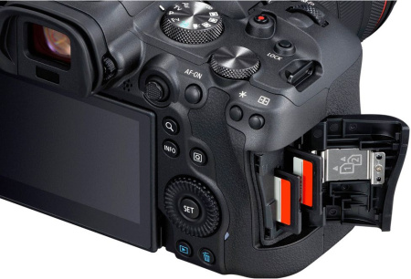 Фотоаппарат Canon EOS R6 черный 20.1Mpix 3" 4K WiFi LP-E6N