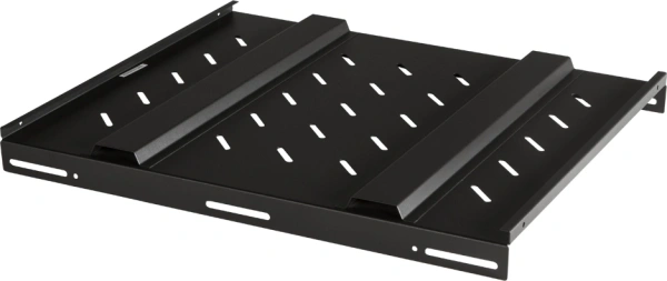 Полка стационарная Lanmaster TWT-CBB-S4-6/100 1U нагр.:100кг. 19" 350мм черный (упак.:1шт)