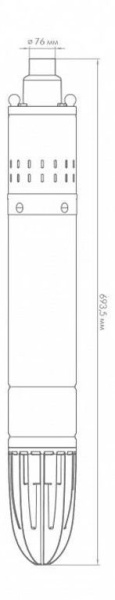 Насос винтовой Джилекс Винтовик 35/95 950Вт 2100л/час (5701)