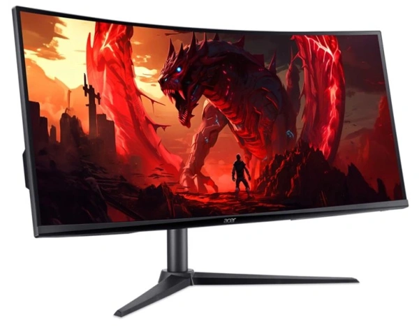 Монитор Acer 34" Nitro XZ342CUV3bmiiphx VA 2K чер 1ms HDMI DP M/M 400cd