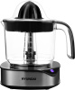 Соковыжималка цитрусовая Hyundai HY-JC4123 30Вт рез.сок.:1200мл. черный/нержавеющая сталь