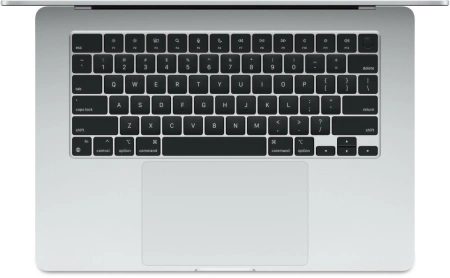 Ноутбук Apple MacBook Air A3114 M3 8 core 8Gb SSD256Gb/10 core GPU 15.3" Liquid Retina (2880x1864) Mac OS silver WiFi BT Cam (MRYP3LL/A)