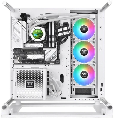 Устройство охлаждения(кулер) Thermaltake TH360 V2 Ultra Snow ARGB Soc-AM5/AM4/1151/1200/1700 Al+Cu L