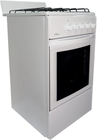 Плита Газовая Flama RG 24011 W белый реш.сталь