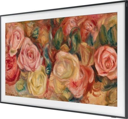Телевизор QLED Samsung 50" QE50LS03DAUXRU The Frame черный 4K Ultra HD 60Hz DVB-T2 DVB-C DVB-S2 USB WiFi Smart TV