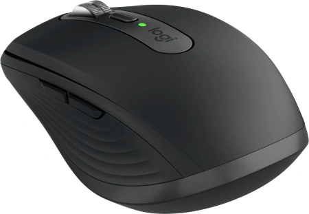 Мышь Logitech MX Anywhere 3S графитовый оптическая 8000dpi silent беспров. BT/Radio USB для ноутбука 5but (910-006938)