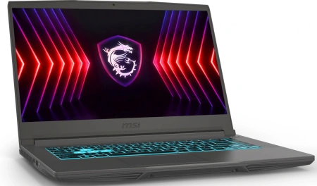 Ноутбук MSI Thin 15 B12UC-1433XRU i5 12450H/8Gb/SSD512Gb/RTX 3050 4Gb/15.6"/IPS/FHD/DOS/grey