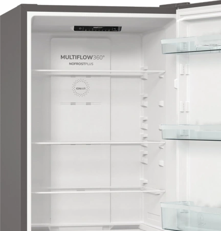 Холодильник Gorenje NRKE62XL 2-хкамерн. серебристый металлик