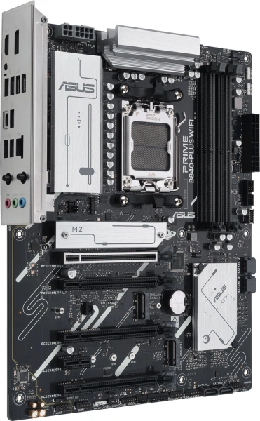 Материнская плата Asus PRIME B840-PLUS WIFI SocketAM5 AMD B840 4xDDR5 ATX AC`97 8ch(7.1) 2.5Gg RAID+HDMI+DP