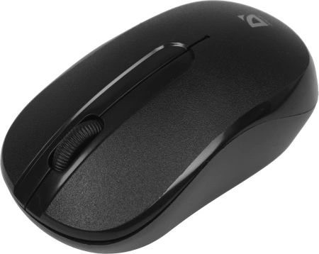Мышь Defender Datum MM-285 черный оптическая 1600dpi беспров. USB 2but (52285)